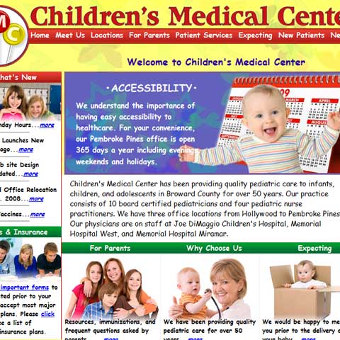 Custom user experience for medical practice
